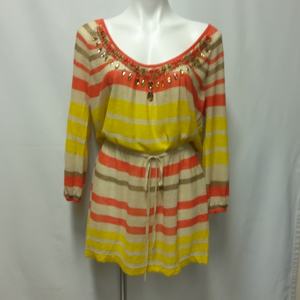 Moda International Embellished Tunic Top